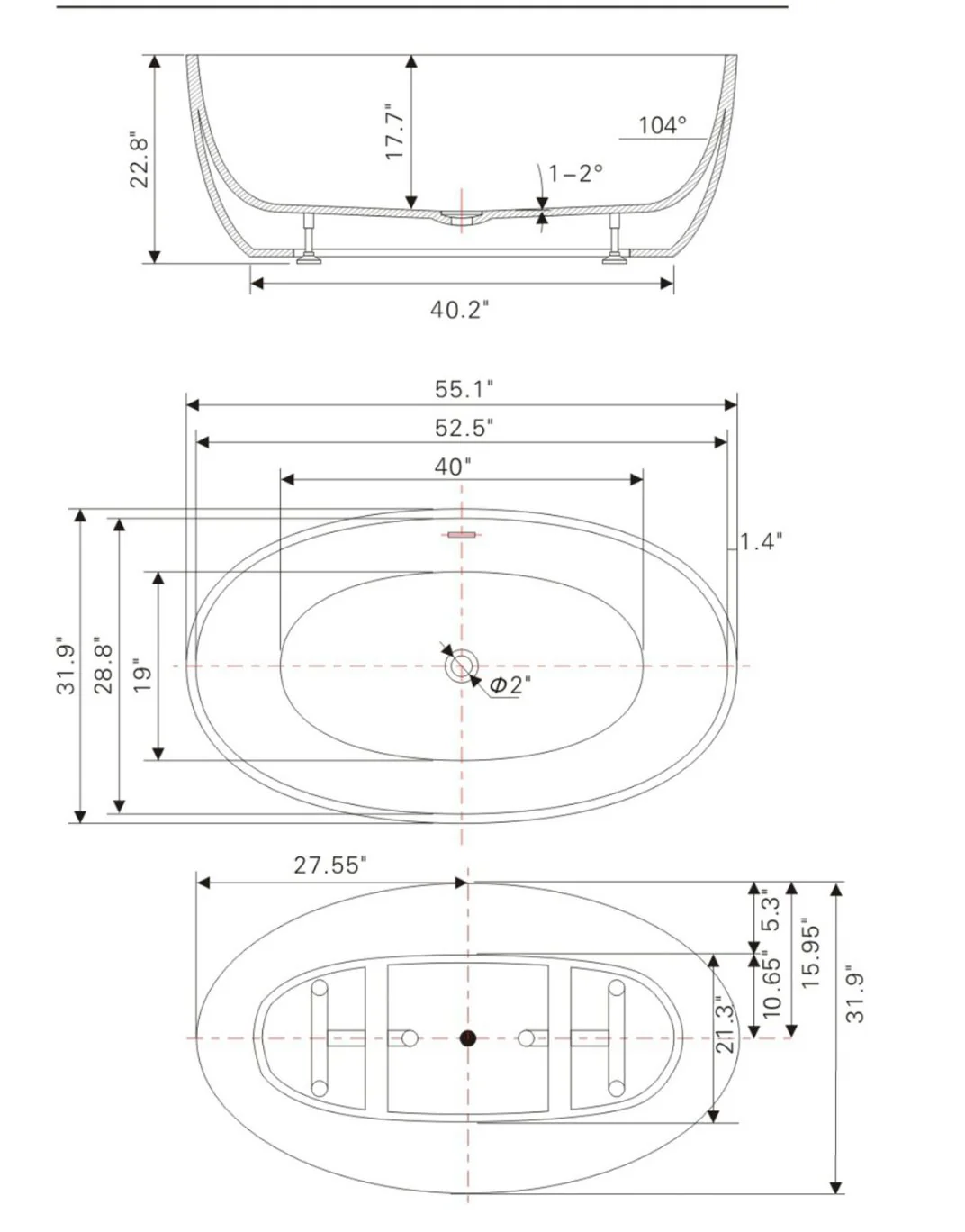 BAIN AUTOPORTANT - V6834 - Image 6