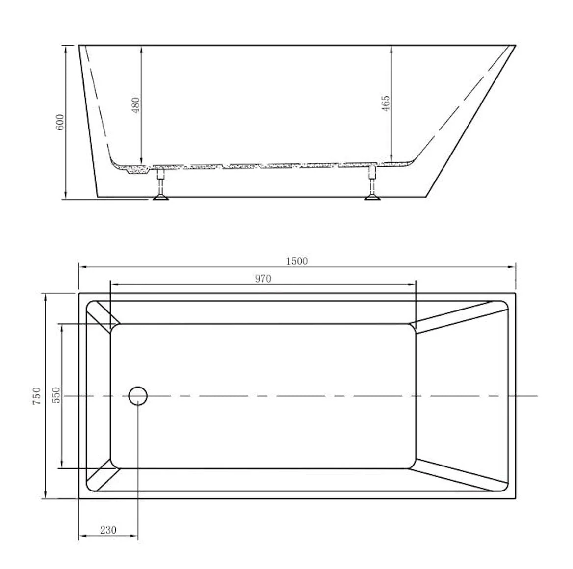 BAIN AUTOPORTANT - 8016 - Image 3