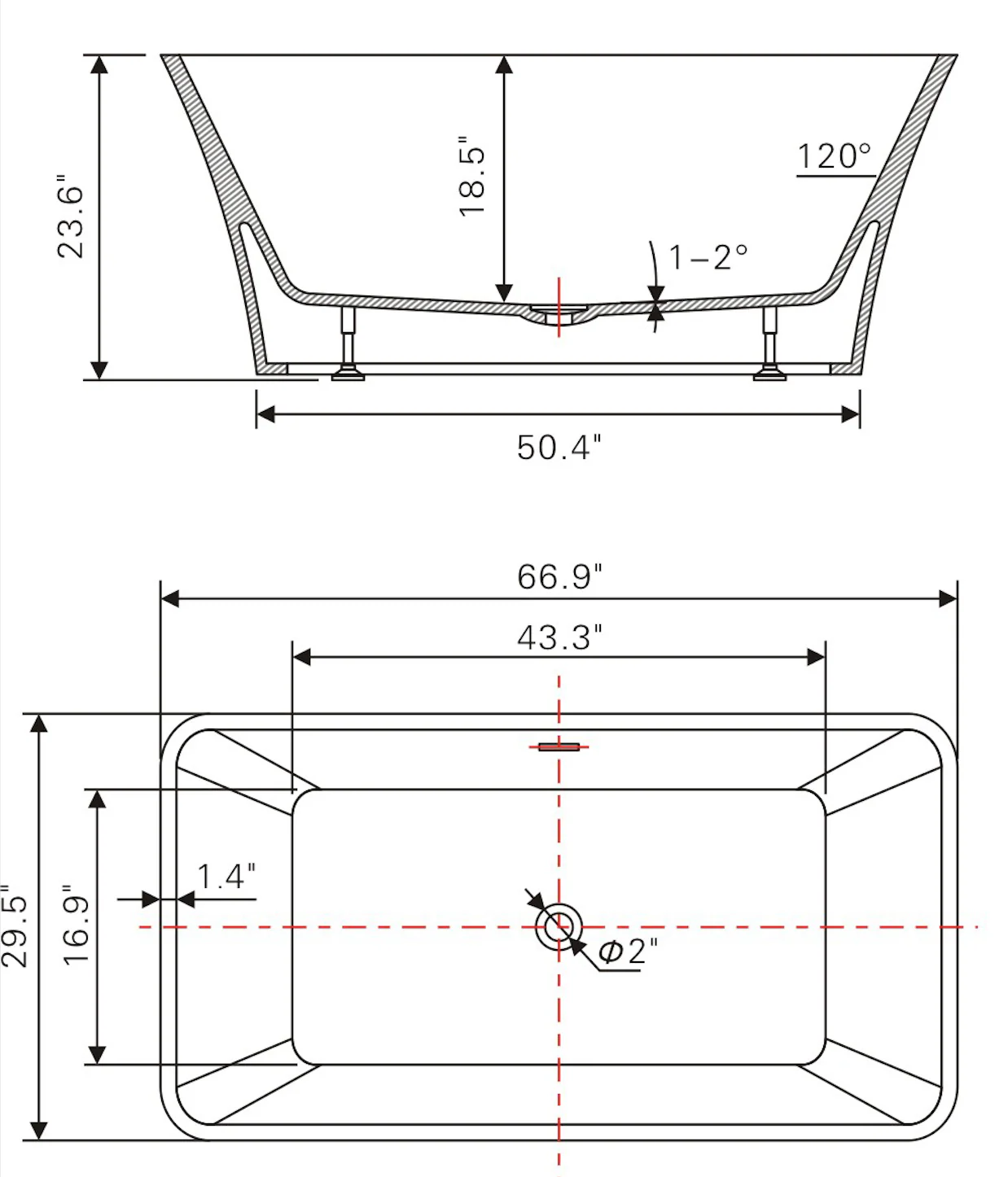 BAIN AUTOPORTANT - 8020 - Image 4