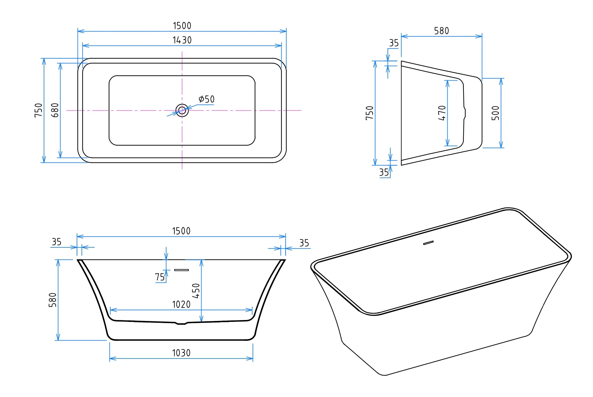 BAIN AUTOPORTANT - MONACO - Image 8