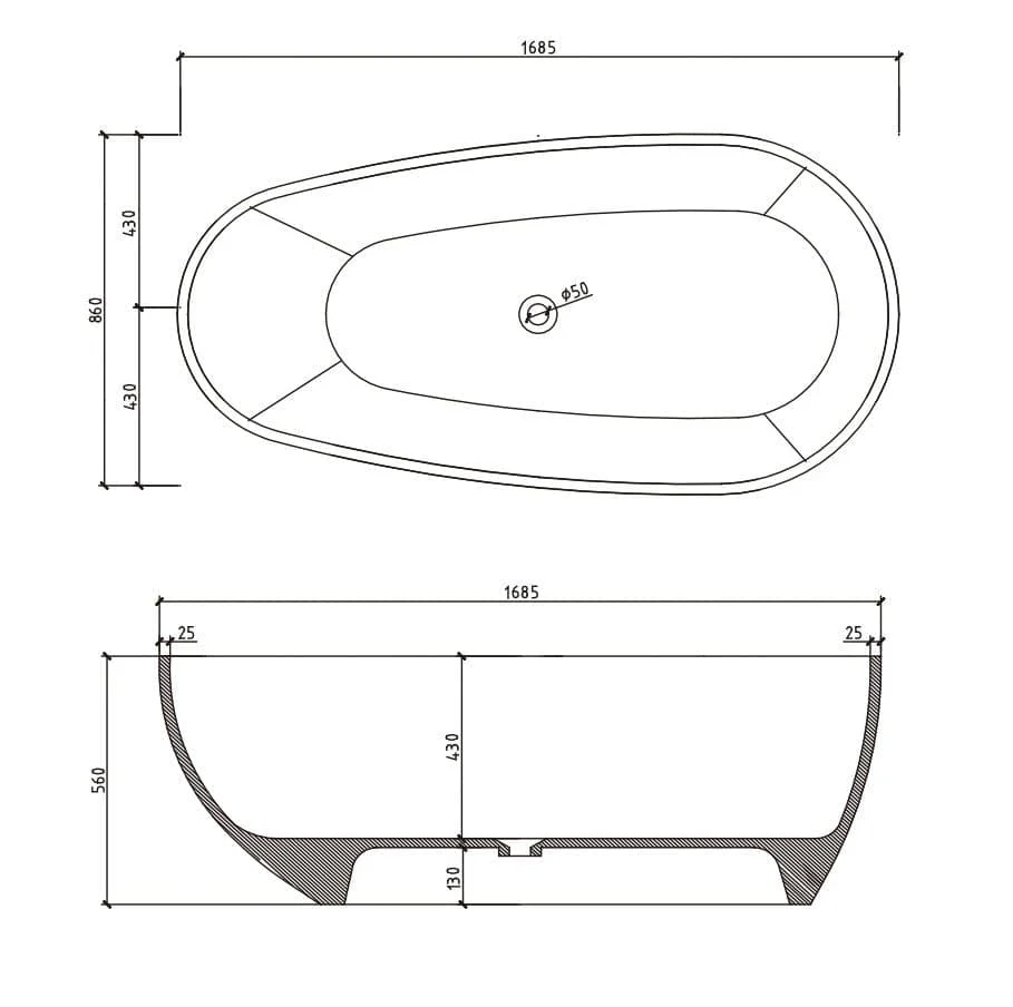 BAIN AUTOPORTANT - SIDNEY (NOIR) LIQUIDATION DEMONSTRATEUR - Image 3