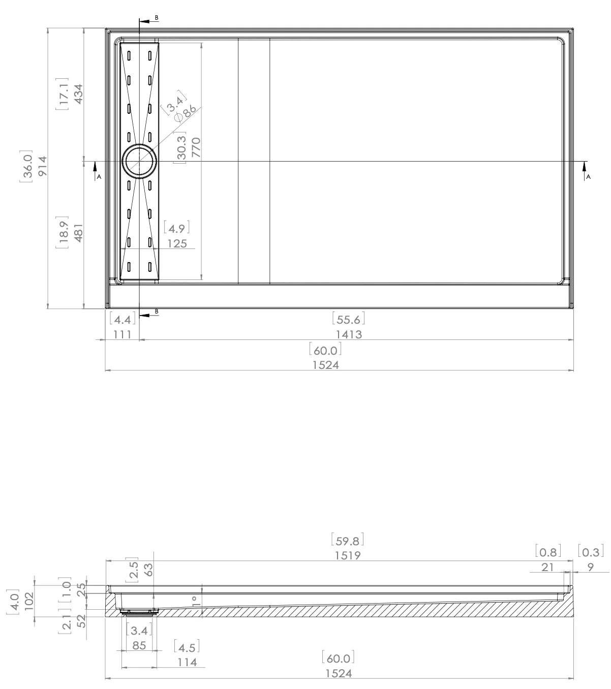 BASE DE DOUCHE - JAKO (ALCOVE) - Image 6
