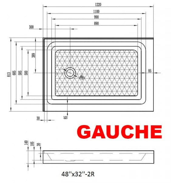 BASE DE DOUCHE - BILO - Image 5