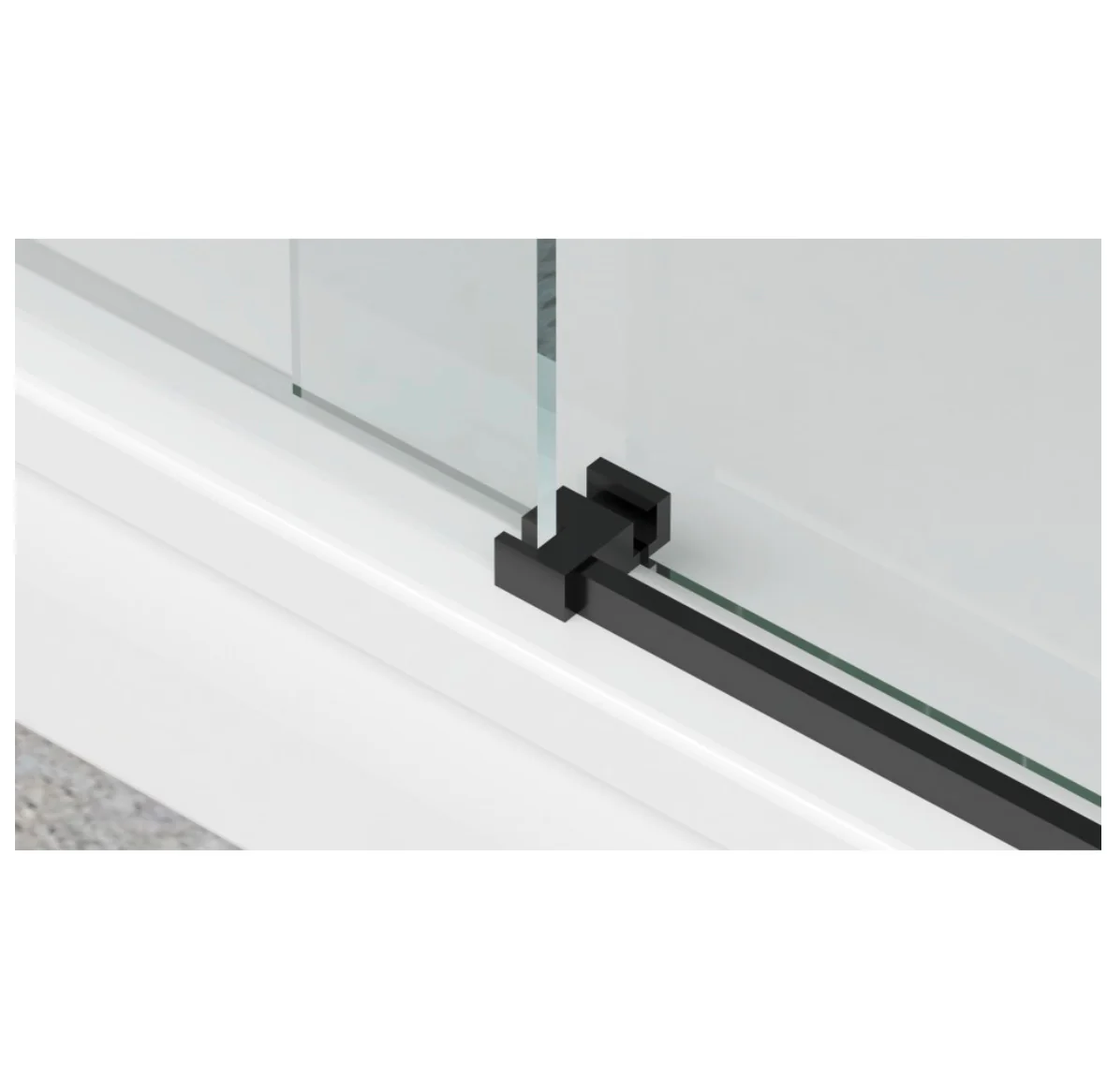 DOUCHE COULISSANTE - MIKOTO 10MM NOIR - Image 8