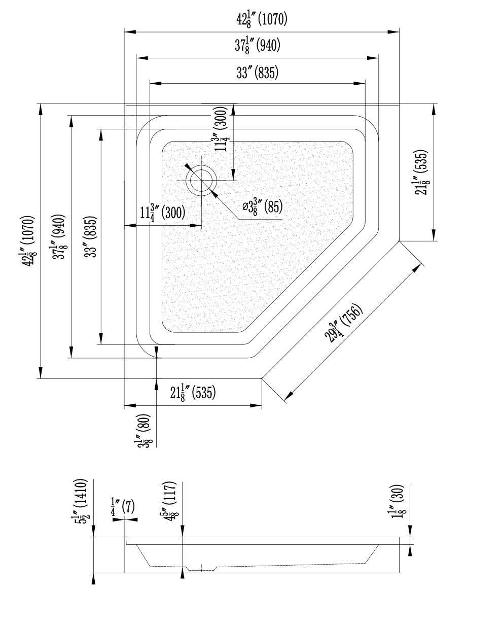 DOUCHE NEO ANGLE - ZITA - Image 6