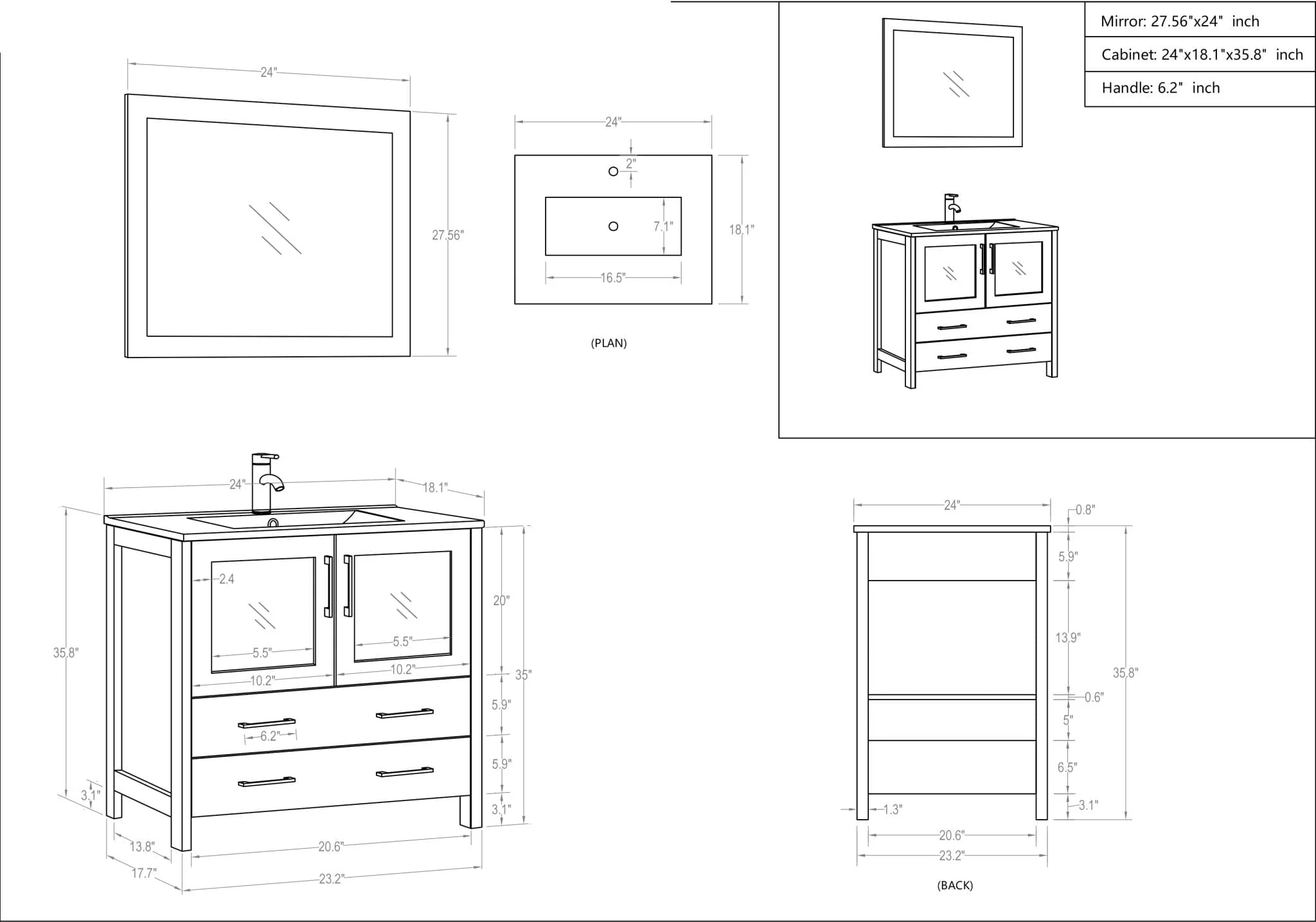 VANITÉ VA30 - 24" - Image 7