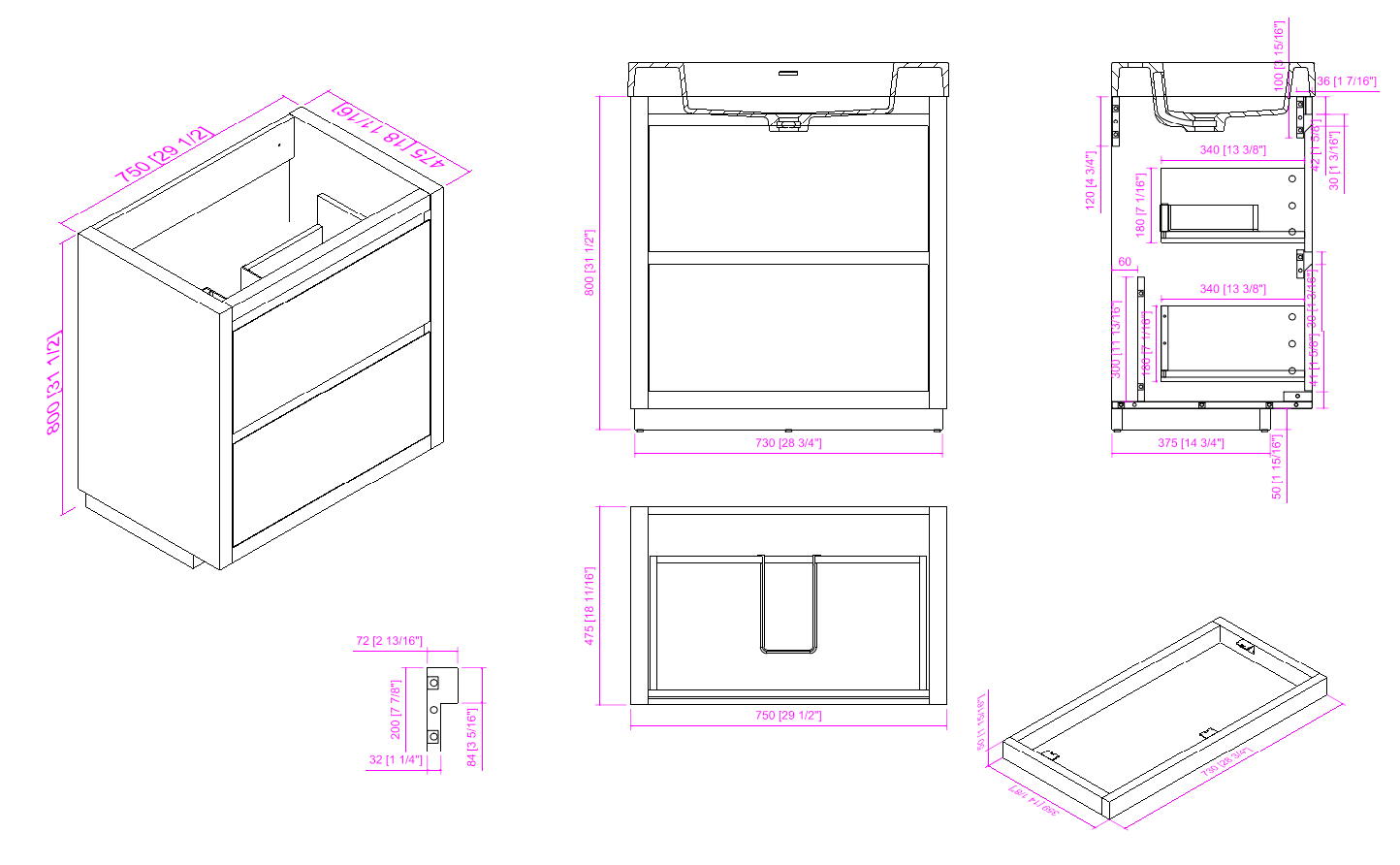 VANITÉ VA60WF - 30" - Image 5